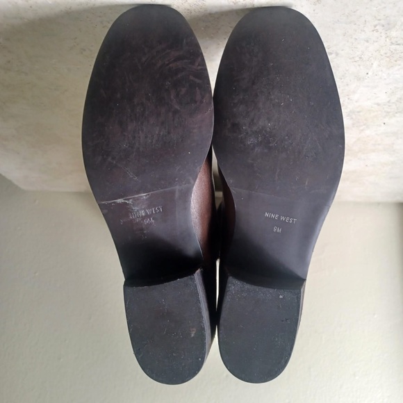 Nine West Chocolate Leather Boots - Picture 8 of 12